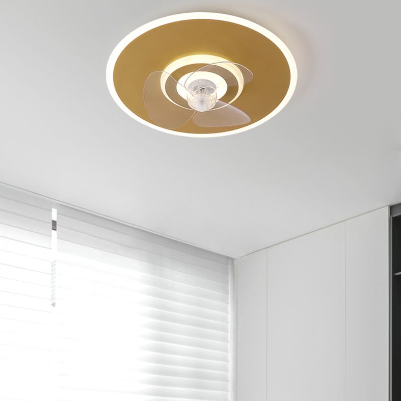 Morandi Deckenventilator mit Beleuchtung, 5 Farben, ∅40/50CM - Lumpaz