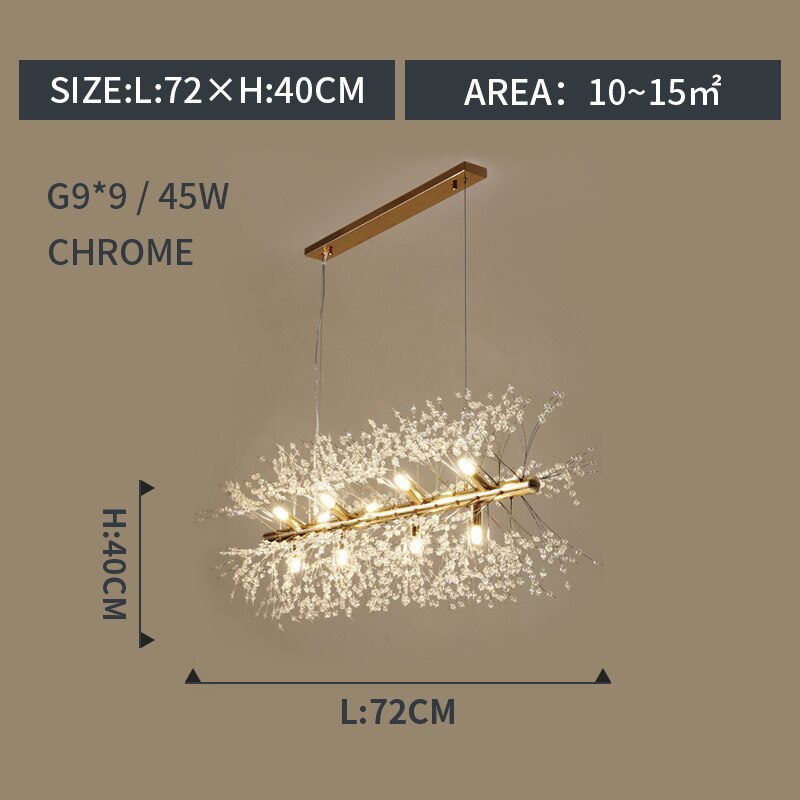 Lili Dendelion Moderne Pendelleuchte Hängelampe für Esszimmer - Lumpaz