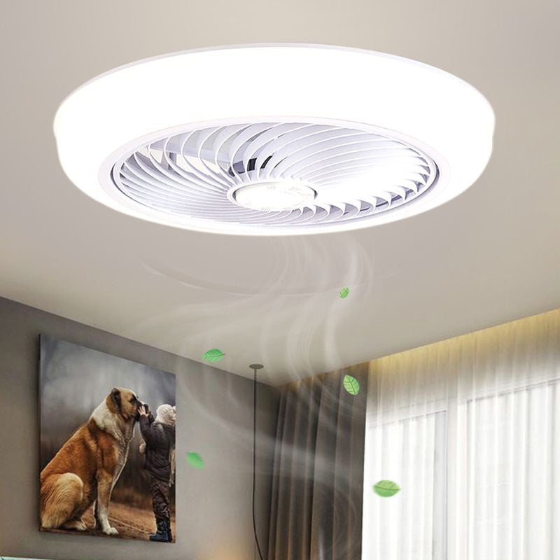 Morandi Deckenventilator mit Beleuchtung, 5 Farben, ∅45/50CM - Lumpaz