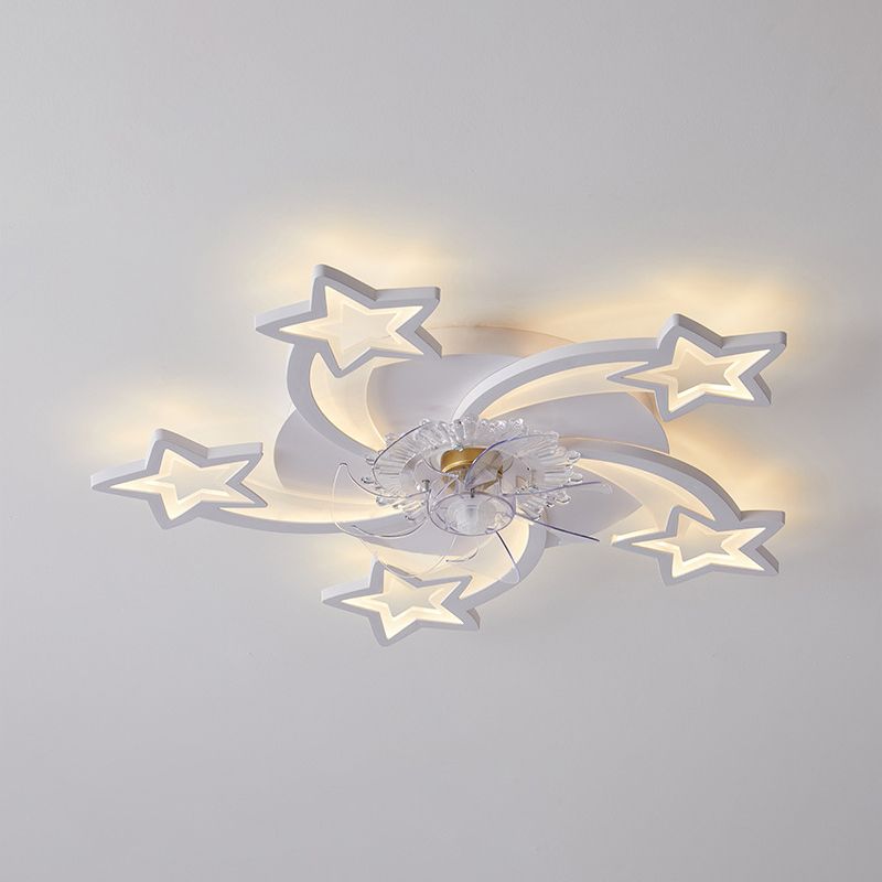 Hana Deckenventilator mit Beleuchtung, 8 Stile - Lumpaz
