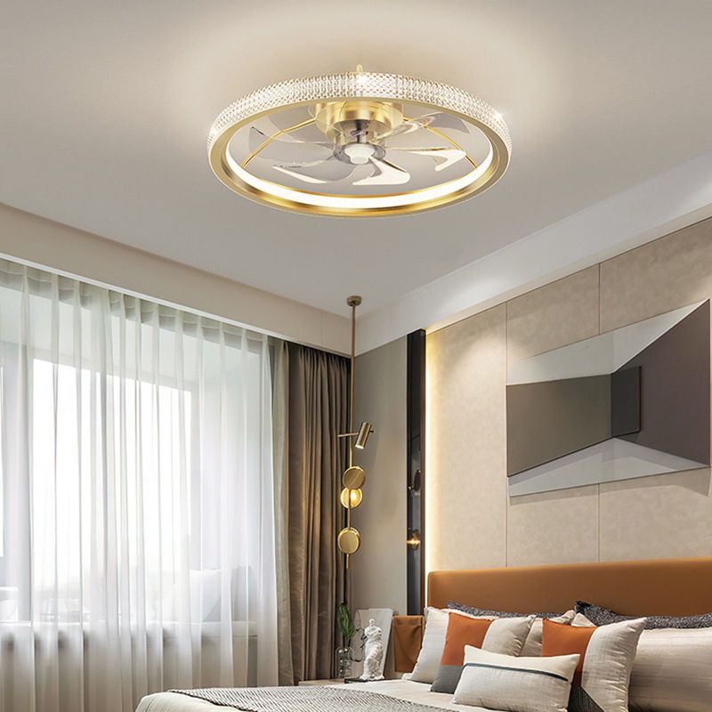 Kirsten Deckenventilator mit Beleuchtung 3/7-Blatt, 2 Stile, ∅50CM - Lumpaz