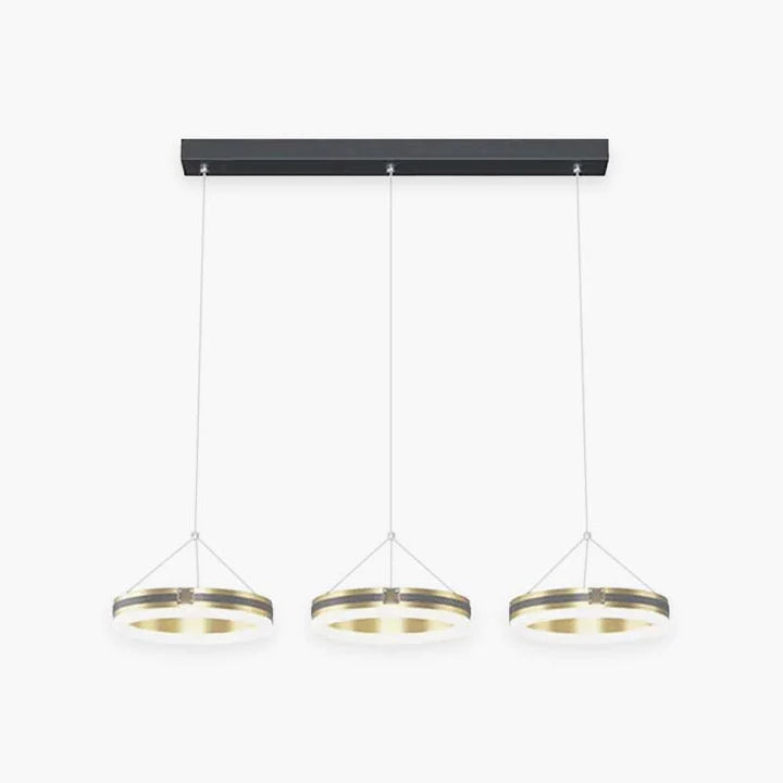 Evette LED Pendelleuchte für Esszimmer Metall, 3-flammig - Lumpaz