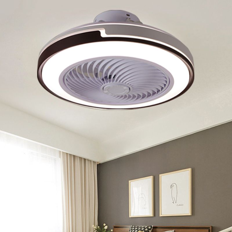 Quinn Deckenventilator mit Beleuchtung, 2 Farben, ∅50CM - Lumpaz