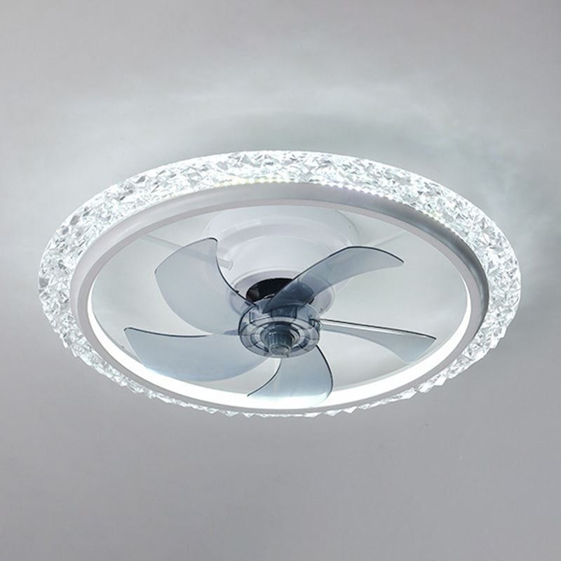 Kirsten Deckenventilator mit Beleuchtung, 2 Farben, 2-flammig, ∅51CM/61CM - Lumpaz