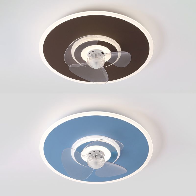 Morandi Deckenventilator mit Beleuchtung, 5 Farben, ∅40/50CM - Lumpaz