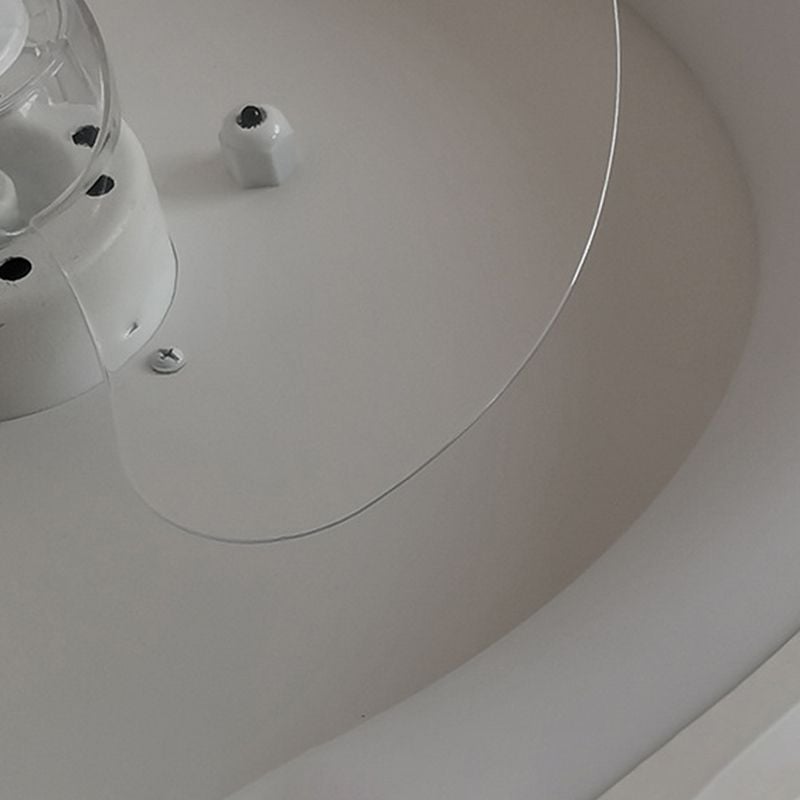 Quinn Deckenventilator mit Beleuchtung Weiß, ∅50CM - Lumpaz