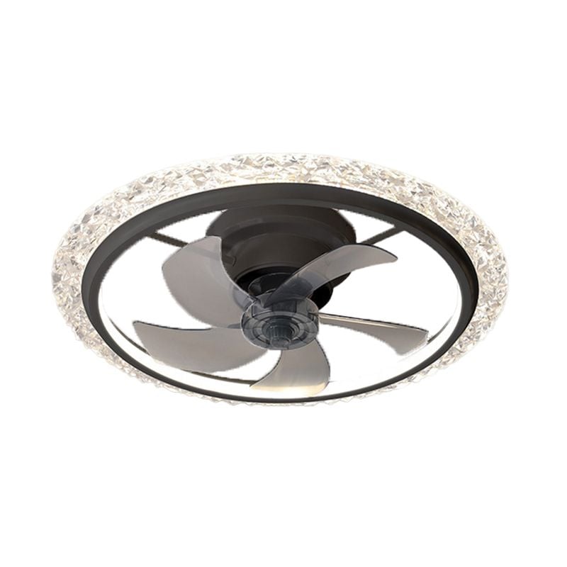 Kirsten Deckenventilator mit Beleuchtung, 2 Farben, 2-flammig, ∅51CM/61CM - Lumpaz