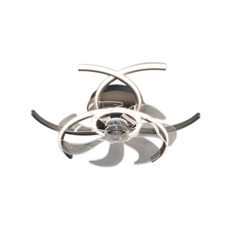 Lacey Deckenventilator mit Beleuchtung, 4 Stile, ∅52CM - Lumpaz