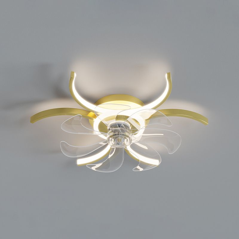 Lacey Deckenventilator mit Beleuchtung, 4 Stile, ∅52CM - Lumpaz