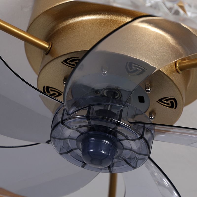 Kirsten Deckenventilator mit Beleuchtung, 4 Farben, ∅50CM - Lumpaz