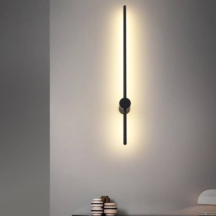 Edge Minimalistische Lineare LED Wandleuchte für Schlafzimmer & Wohnzimmer - Lumpaz