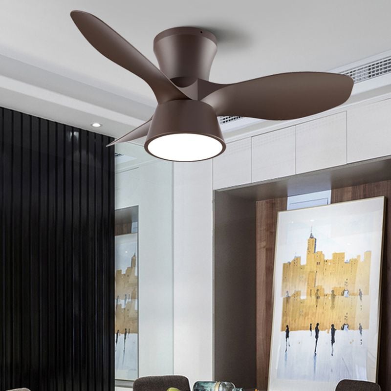 Walters Deckenventilator mit Beleuchtung, 3 Farben, 80CM Lang - Lumpaz
