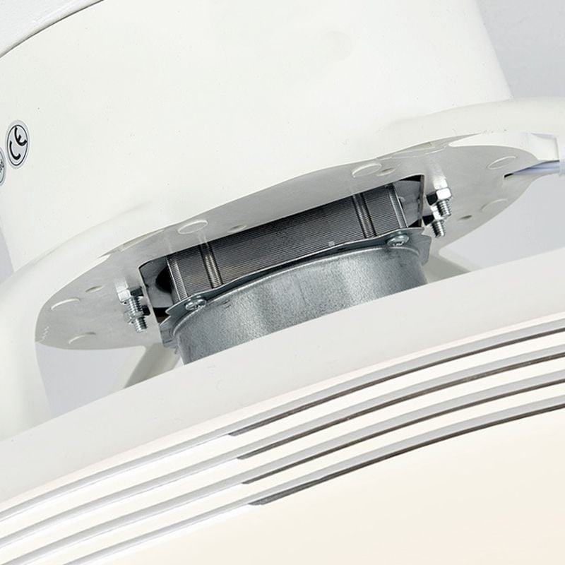 Edge Deckenventilator mit Beleuchtung, 2 Farben, ∅50CM - Lumpaz
