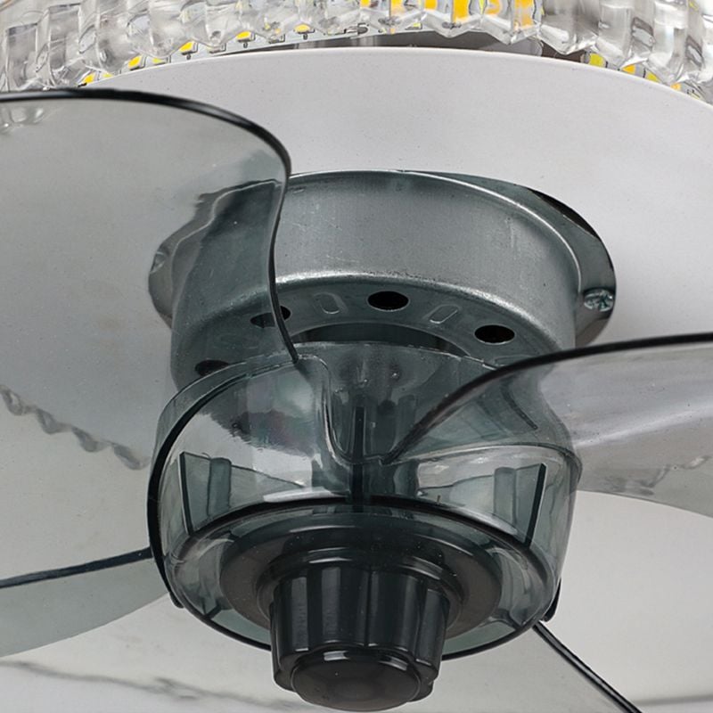 Kirsten Deckenventilator mit Beleuchtung 3-Blatt, 3 Farben, 50CM - Lumpaz