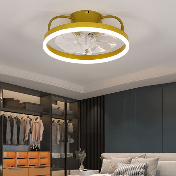 Alessio Deckenventilator mit Beleuchtung, 3 Farben, ∅40/50CM - Lumpaz