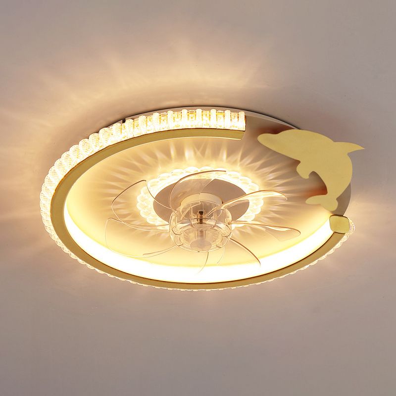 Kirsten Deckenventilator mit Beleuchtung, 12 Stile, ∅50CM/58CM/56CM/70CM - Lumpaz