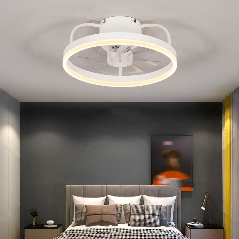 Alessio Deckenventilator mit Beleuchtung, 3 Farben, ∅40/50CM - Lumpaz