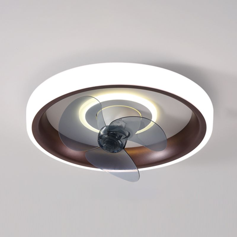 Quinn Deckenventilator mit Beleuchtung, 6 Farben, 2-flammig, ∅60CM - Lumpaz