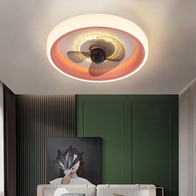 Morandi Deckenventilator mit Beleuchtung, 6 Farben, ∅50CM - Lumpaz