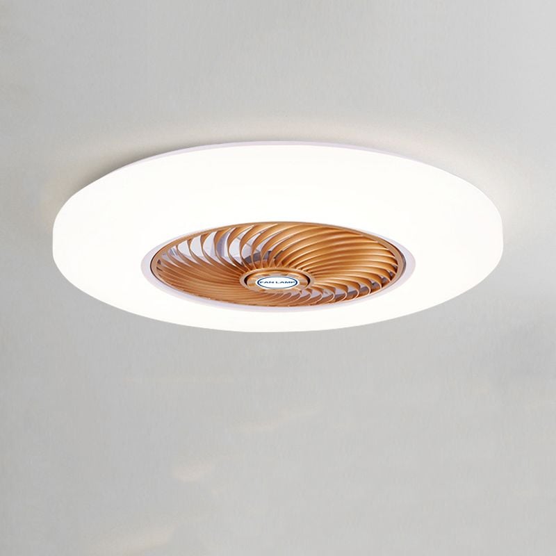 Quinn Deckenventilator mit Beleuchtung 3-Blatt, 8 Farben, ∅50CM - Lumpaz