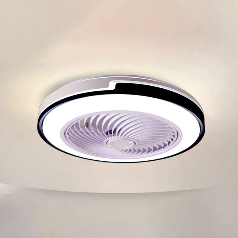 Quinn Deckenventilator mit Beleuchtung, 2 Farben, ∅50CM - Lumpaz