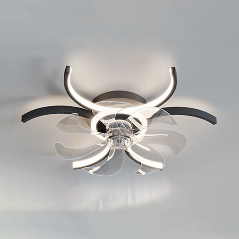 Lacey Deckenventilator mit Beleuchtung, 4 Stile, ∅52CM - Lumpaz