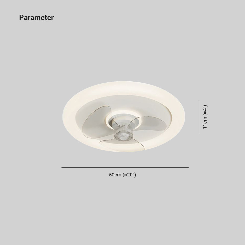 Kirsten Deckenventilator mit Beleuchtung 3/7-Blatt, 8 Stile, ∅50CM/60CM - Lumpaz