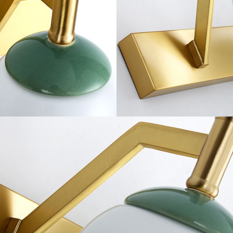 Lottie Spiegelfront Wandleuchte Kuppel, 2/3-flammig - Lumpaz