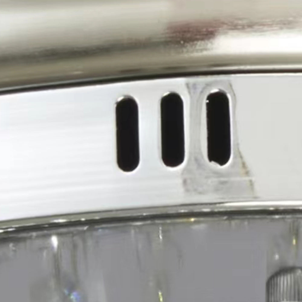 Kirsty Deckenventilator mit Beleuchtung Kristall Chrome, ∅48CM - Lumpaz