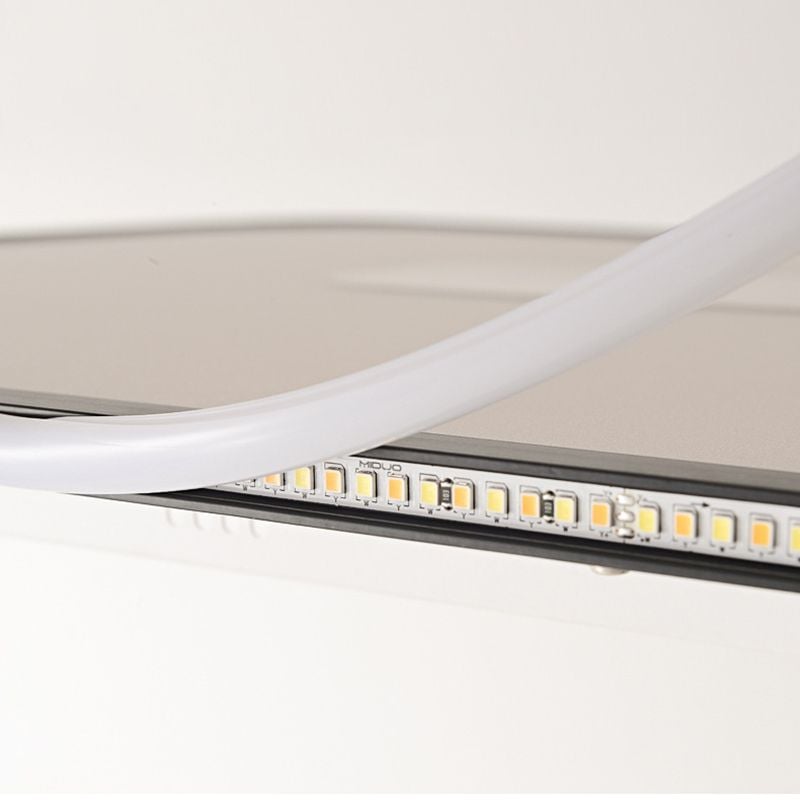Quinn Deckenventilator mit Beleuchtung Weiß Doppel-Licht, ∅40/50CM - Lumpaz