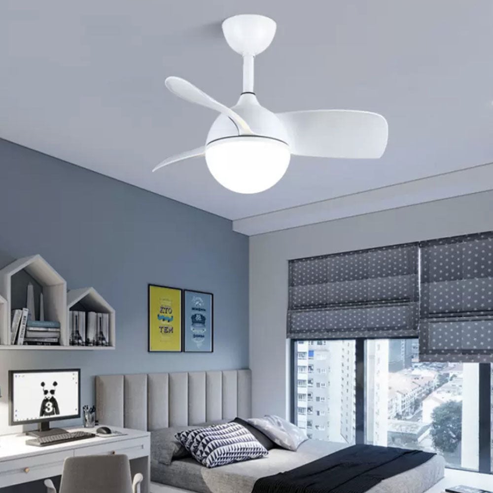 Morandi Deckenventilator mit Beleuchtung 3-Blatt, 3 Farben, ∅76cm - Lumpaz