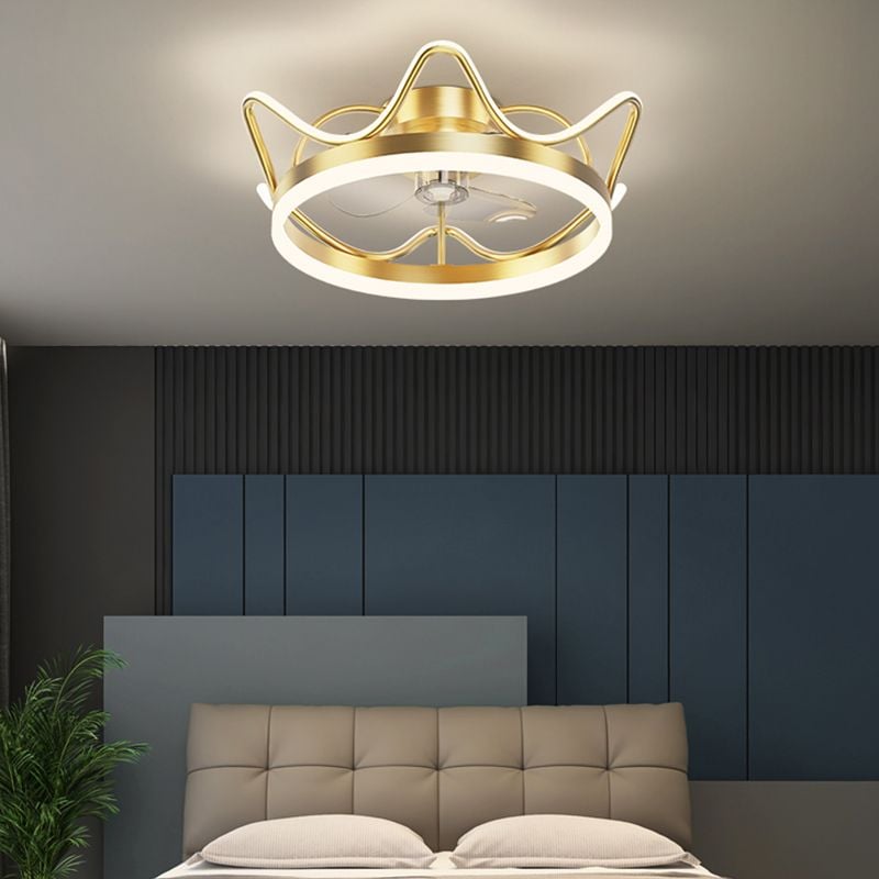 Kirsten Deckenventilator mit Beleuchtung, 6 Stile, ∅50CM - Lumpaz