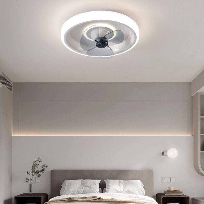Quinn Deckenventilator mit Beleuchtung, 6 Farben, 2-flammig, ∅60CM - Lumpaz
