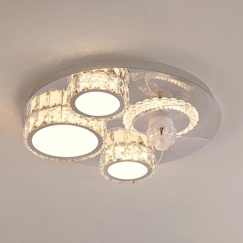 Kirsten Deckenventilator mit Beleuchtung, 12 Stile, ∅50CM/58CM/56CM/70CM - Lumpaz