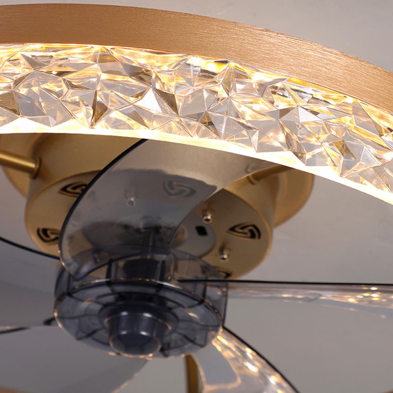 Kirsten Deckenventilator mit Beleuchtung, 4 Farben, ∅50CM - Lumpaz