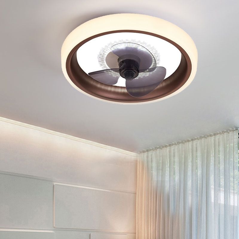 Morandi Deckenventilator mit Beleuchtung, 6 Farben, ∅50CM - Lumpaz