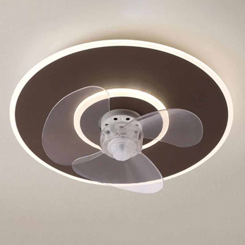 Morandi Deckenventilator mit Beleuchtung, 5 Farben, ∅40/50CM - Lumpaz