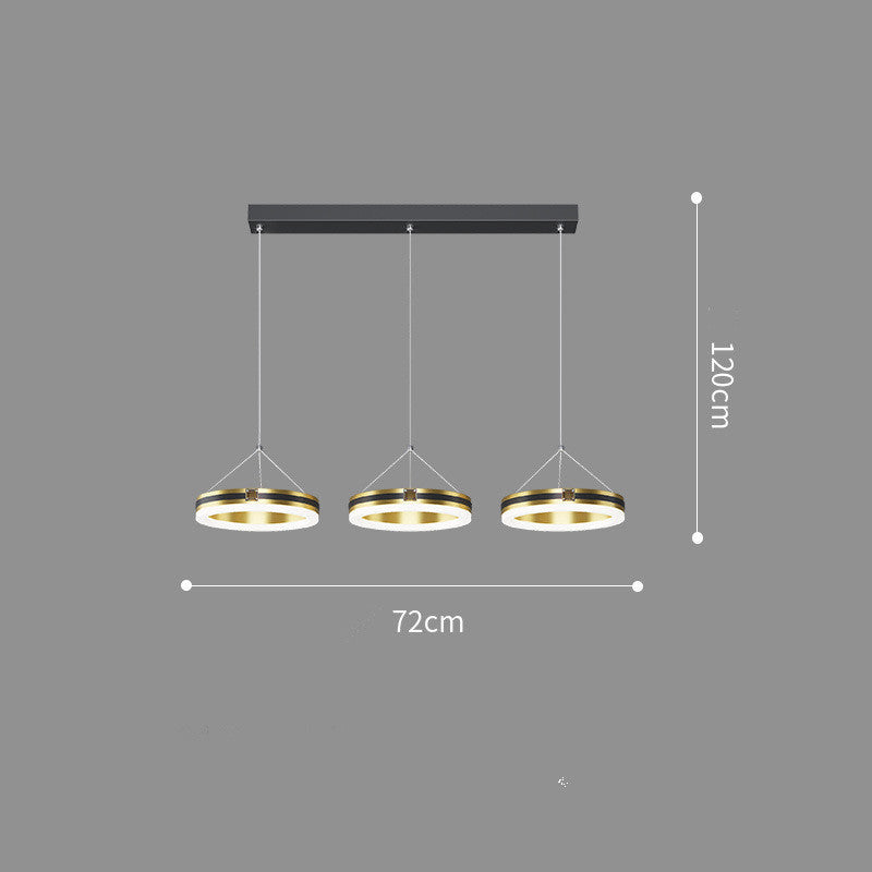 Evette LED Pendelleuchte für Esszimmer Metall, 3-flammig - Lumpaz
