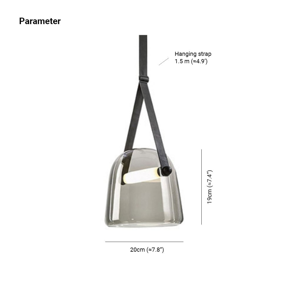 Moderner Kronleuchter Nordische Kreative Glas Pendelleuchte - Lumpaz