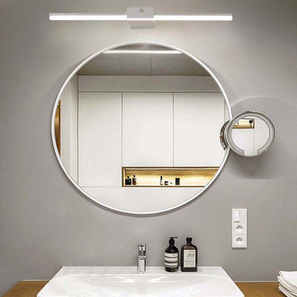 Edge Minimalistische Lineare Spiegelfront Waschtisch-Wandleuchte, L 40/60/80/100CM - Lumpaz
