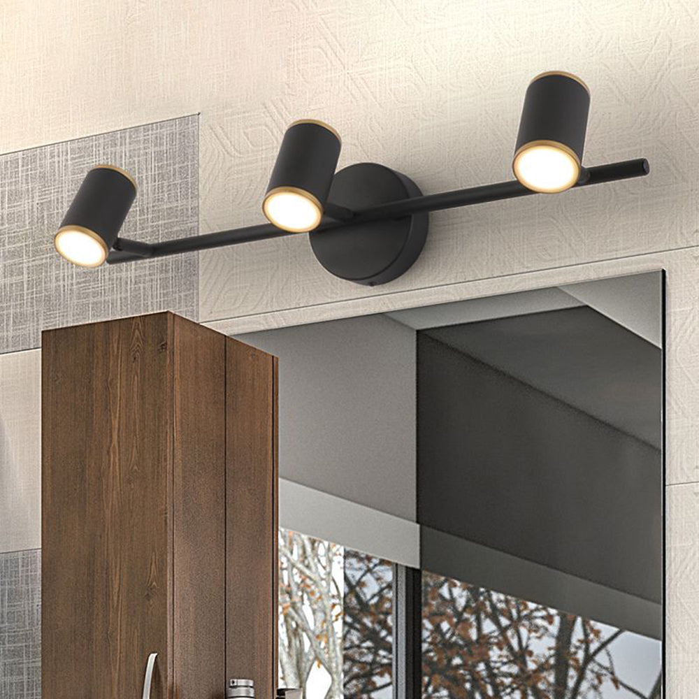 Cooley Spiegelfront Waschtisch-Wandleuchte, L32/54/76CM - Lumpaz