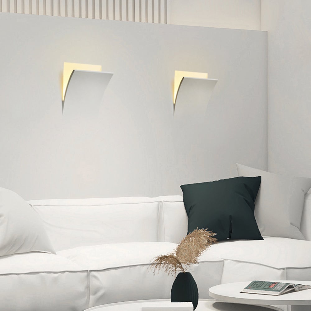 Elif Recessed Wandlampe, 4 Stile - Lumpaz