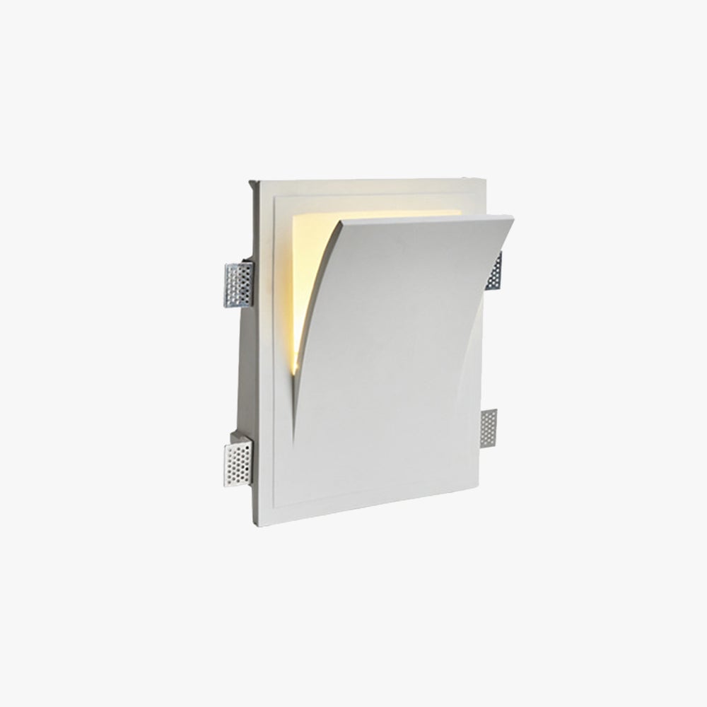 Elif Recessed Wandlampe, 4 Stile - Lumpaz