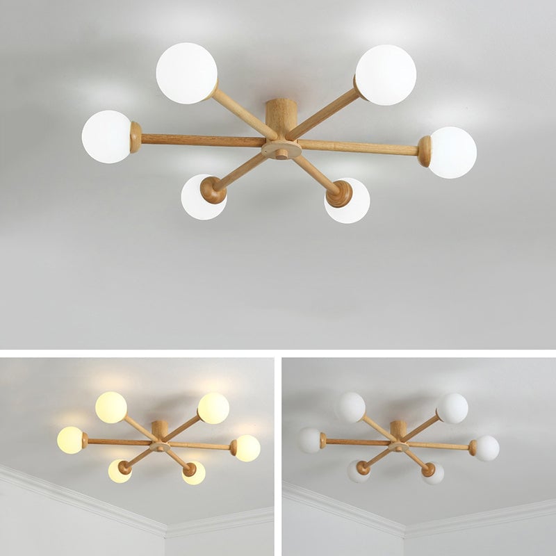 Ozawa Deckenleuchte, 6/8 -flammig - Lumpaz