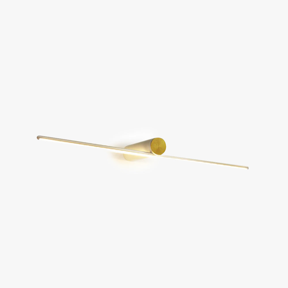 Leigh Spiegelfront Waschtisch-Wandleuchte 2 Farben, L 40/60/80/100cm - Lumpaz