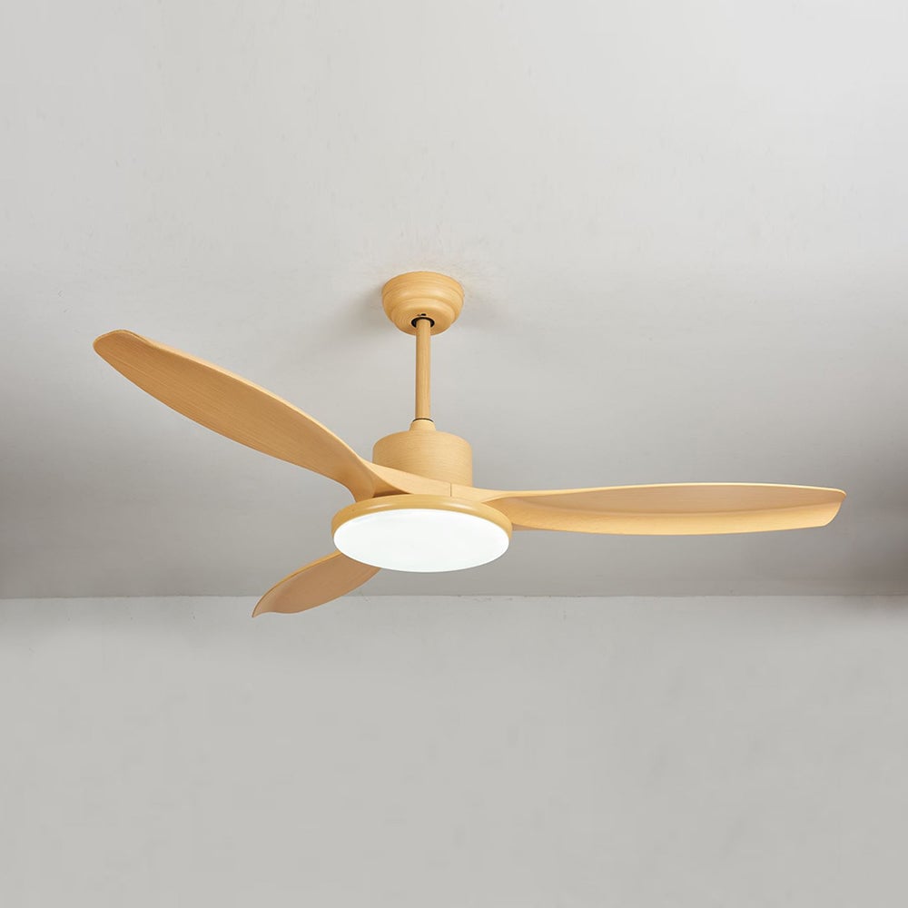 Haydn 3 Blätter Deckenventilator mit Beleuchtung, 3 Farben, ∅100/120/140CM - Lumpaz