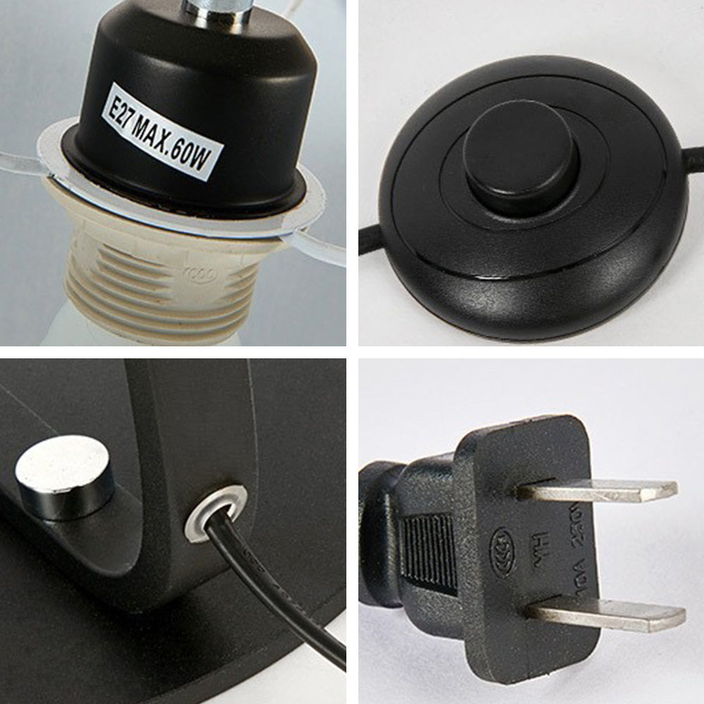 Salgado Angelrute Stehleuchte, künstlicher Stoff & Metall - Lumpaz