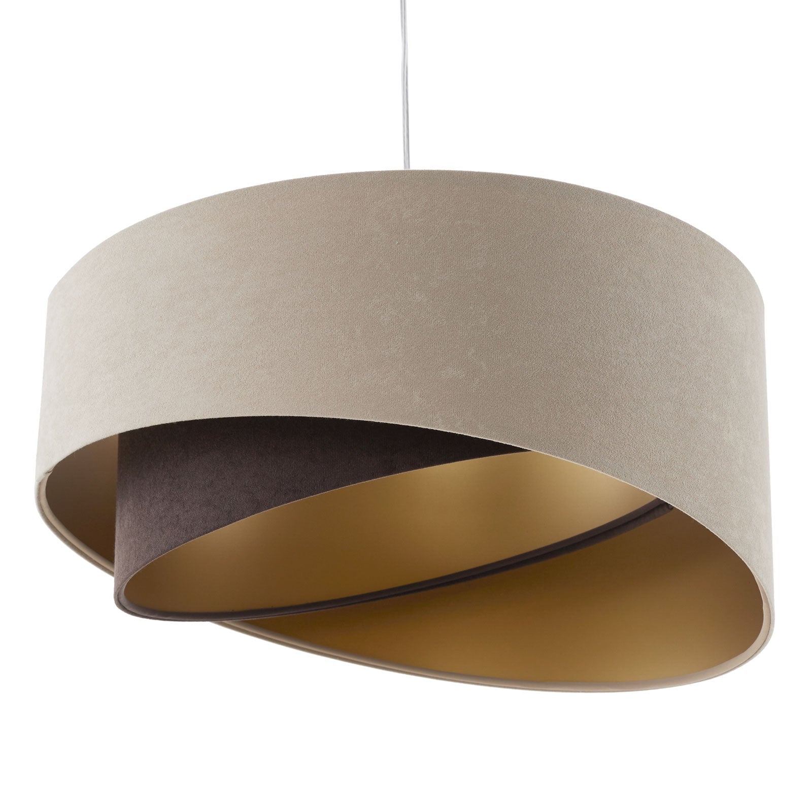 Renée Doppelschichtige Pendelleuchte, ∅50CM - Lumpaz