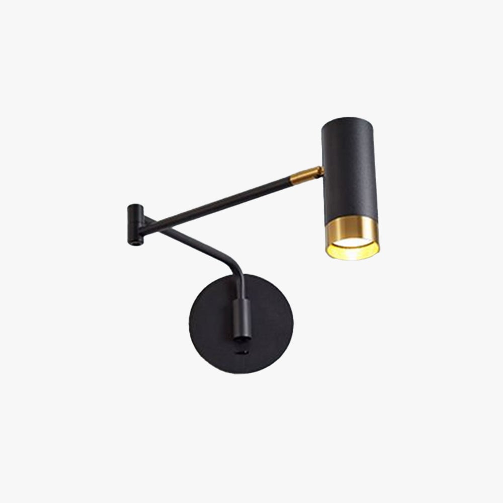 Cooley Wandleuchte mit verstellbarem Arm, Metall, 2 Farben - Lumpaz