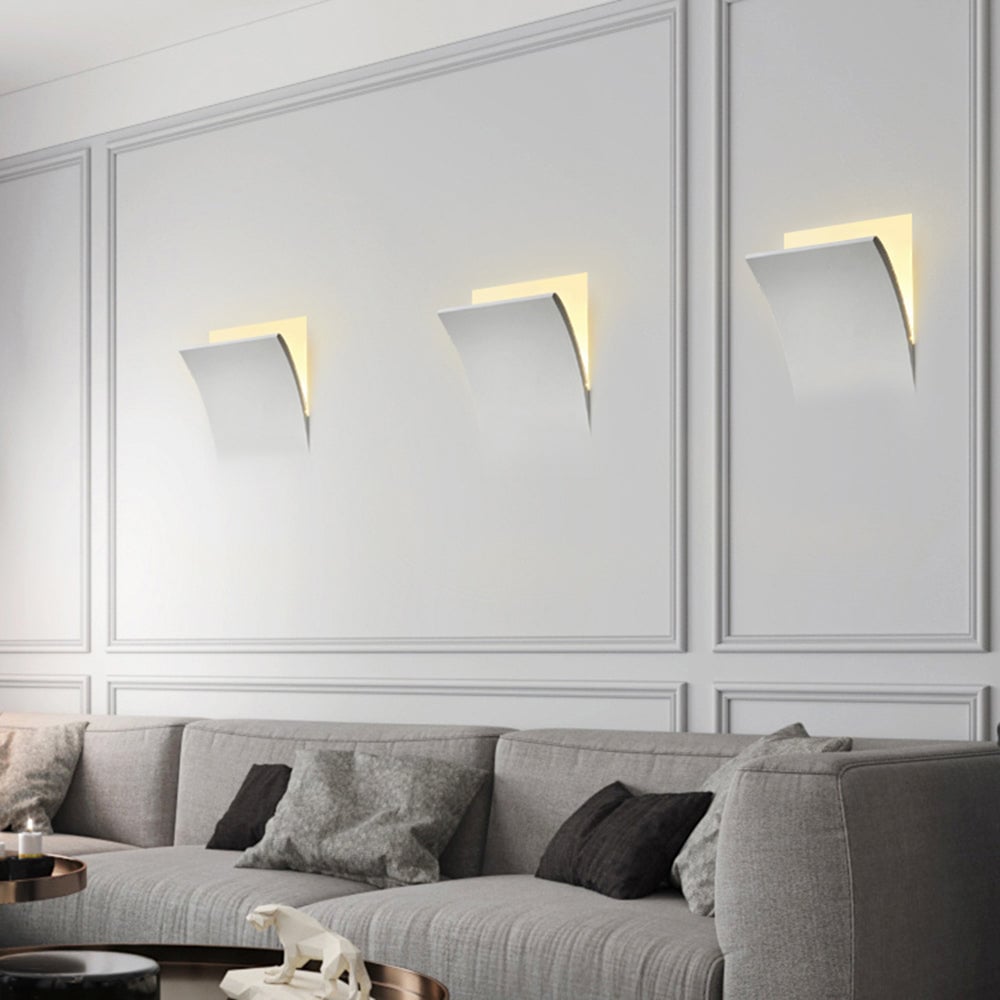 Elif Recessed Wandlampe, 4 Stile - Lumpaz